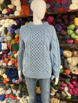 HANDKNIT ARAN SWEATER (HKS20) SMALL