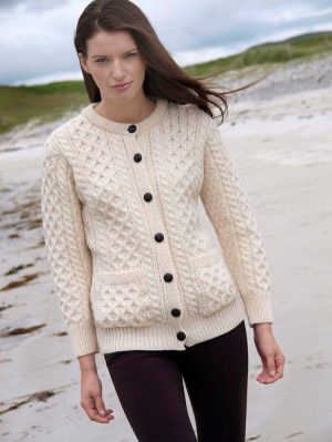TRADITIONAL ARAN BUTTON JACKET (TABJ)